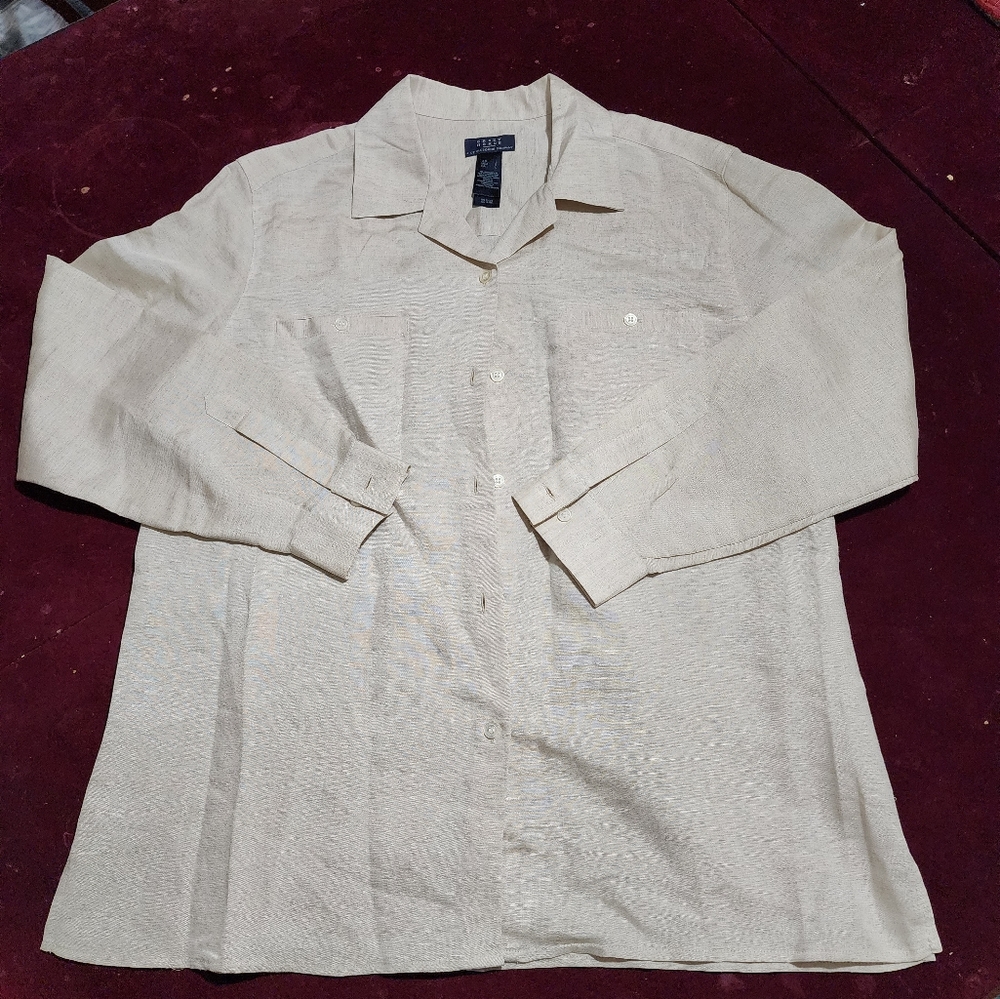 NWOT ... Crazy Horse button down shirt / blouse - Picture 2 of 10